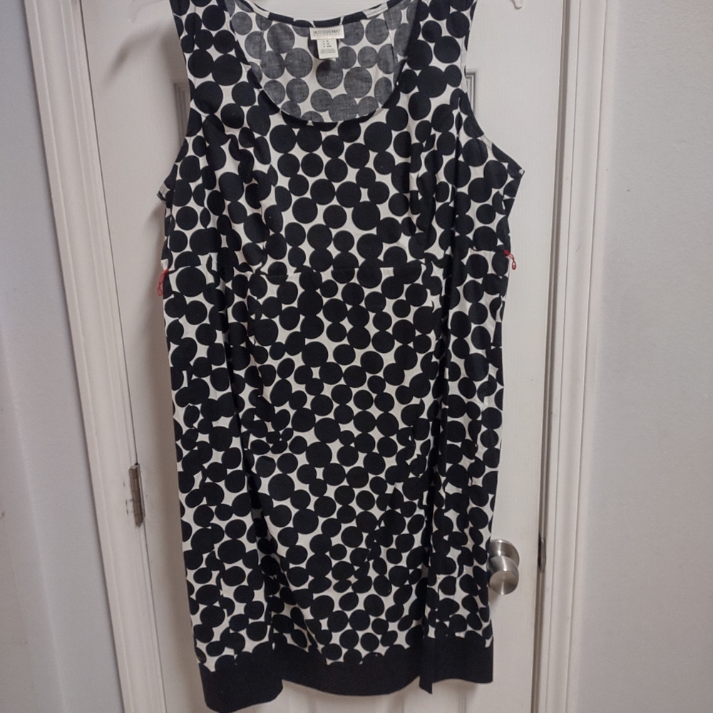 Motherhood Maternity Dress Poka Dot XL - Picture 2 of 3